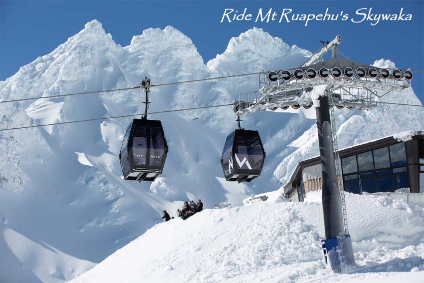 The Ruapehu gondola – a sightseeing experience you won’t forget!