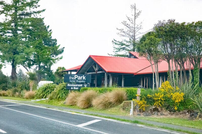 The Park Hotel near Mount Ruapehu